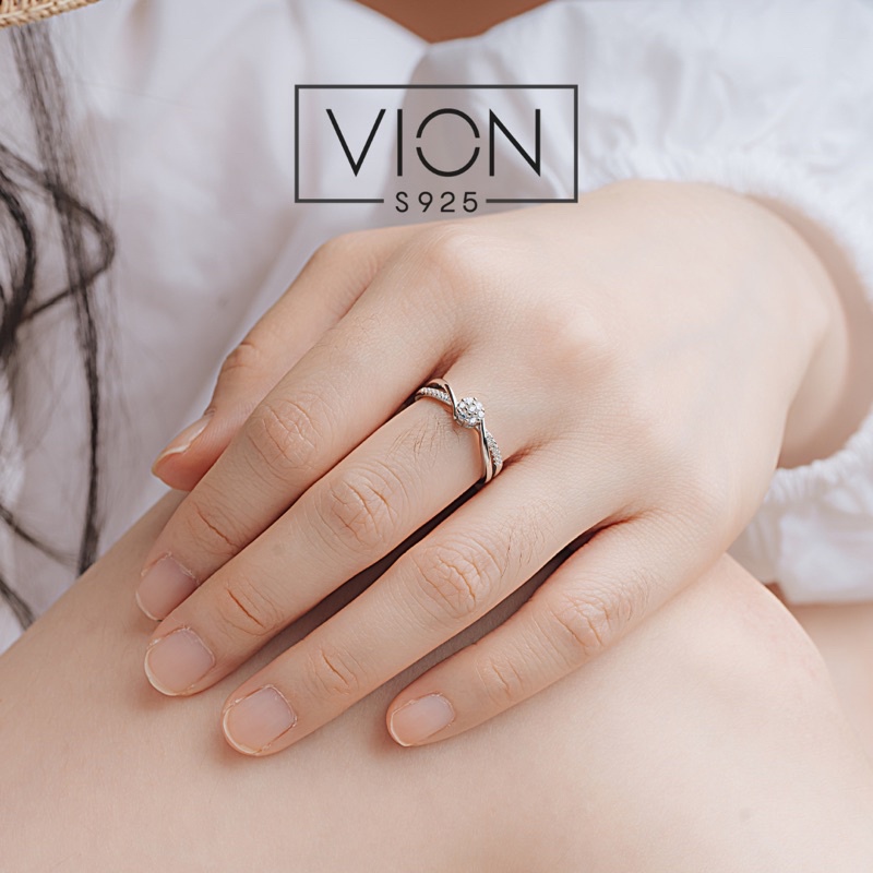 Jual Vion S925 Ring 12011 Cincin Silver 925 Perak Cincin Replik