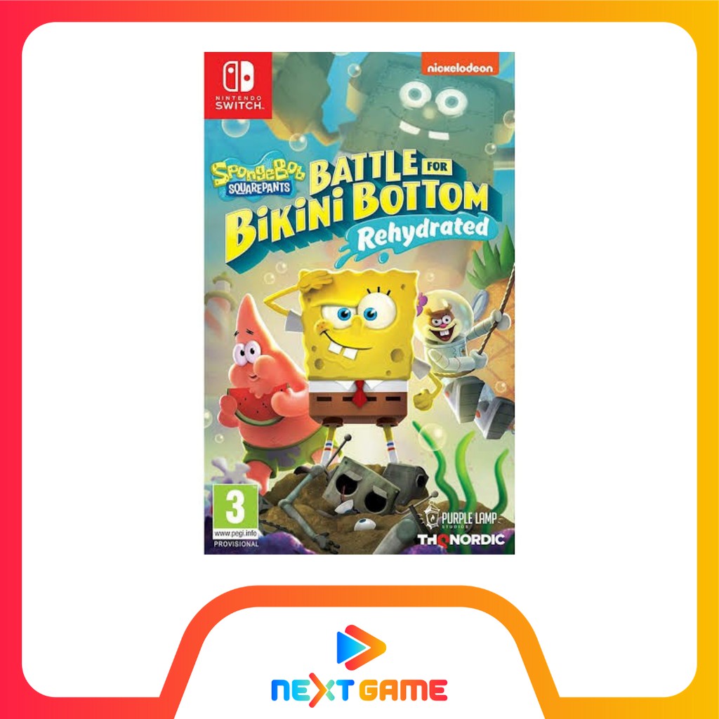 Jual Switch Spongebob Squarepants Battle For Bikini Bottom Rehydrated