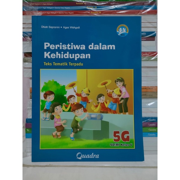 Jual Buku Teks Tematik Terpadu Kelas V Sd Tema G Quadra Shopee Indonesia