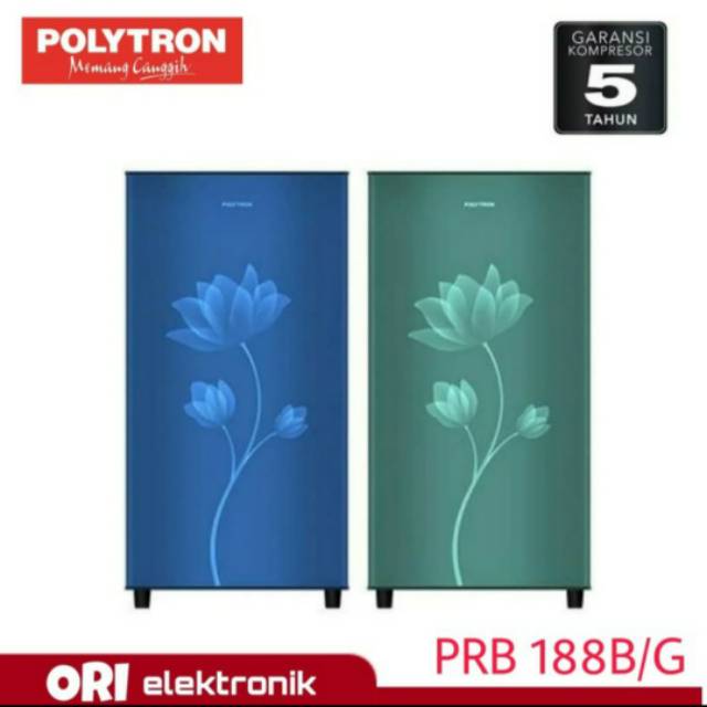 Jual POLYTRON Kulkas 1 Pintu PRB 189 B G PRB 187 R LB Shopee Indonesia