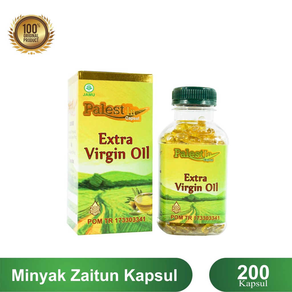 Jual Minyak Zaitun Extra Virgin Olive Oil Palestin Kapsul Shopee