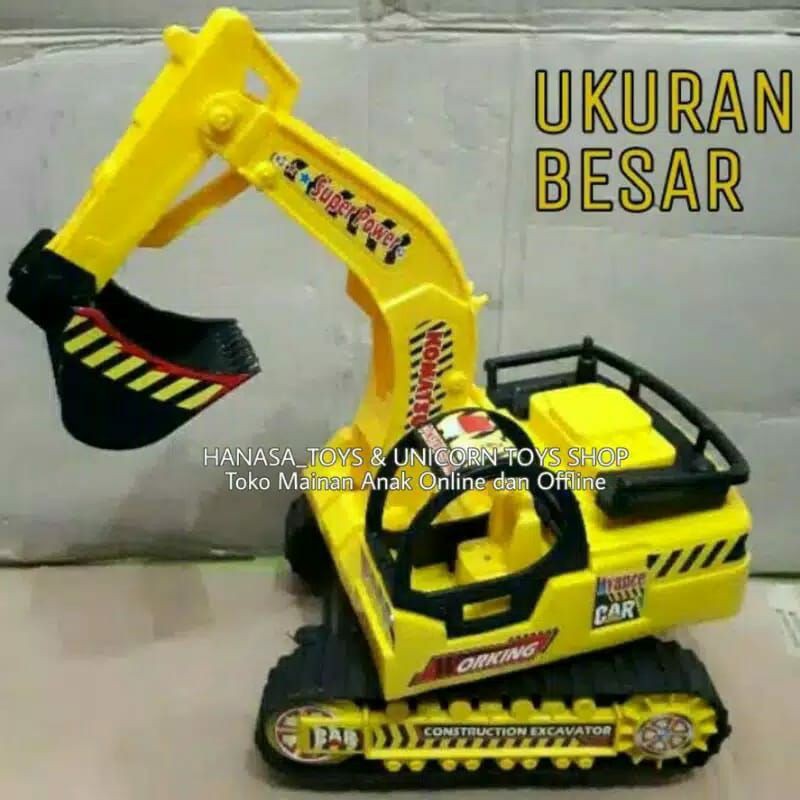 Jual Mainan Excavator Besar Atau Mainan Mobil Keruk Atau Mainan Truk