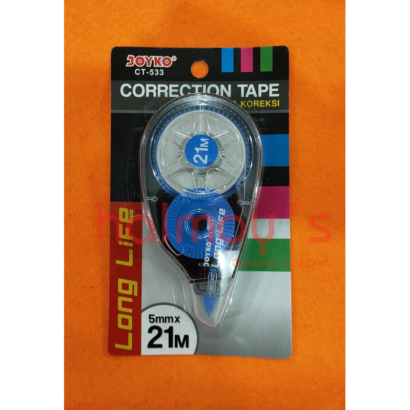 Jual CORRECTION TAPE TIP EX KERTAS JOYKO CT 533 5 MM X 21 M