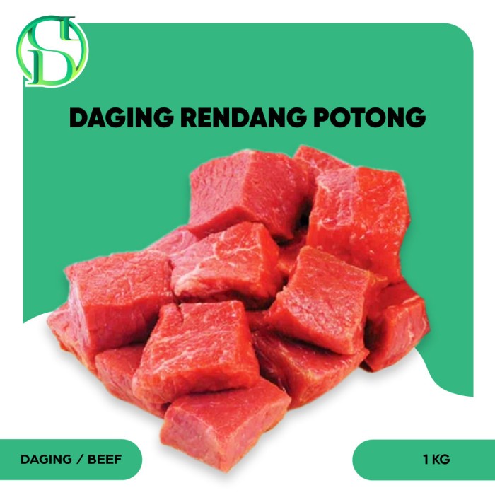 Jual Daging Sapi Rendang Potongan 1 Kg Shopee Indonesia