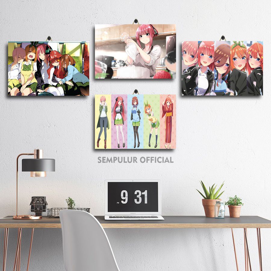 Jual 81 100 POSTER ANIME NEGI HARUBA GOTOUBUN NO HANAYOME 20X30 BELIX