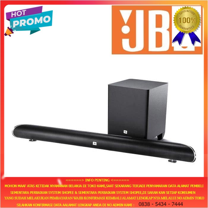 Jual Jbl Sb Cinema Wireless Bluetooth Soundbar System Shopee Indonesia