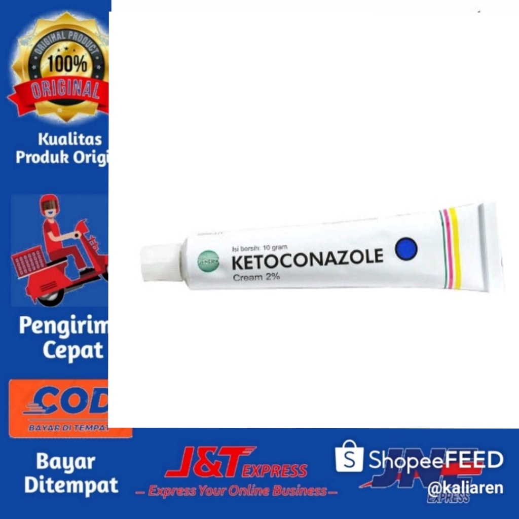 Jual Ketoconazole Krim 2 10G Salep Gatal Shopee Indonesia