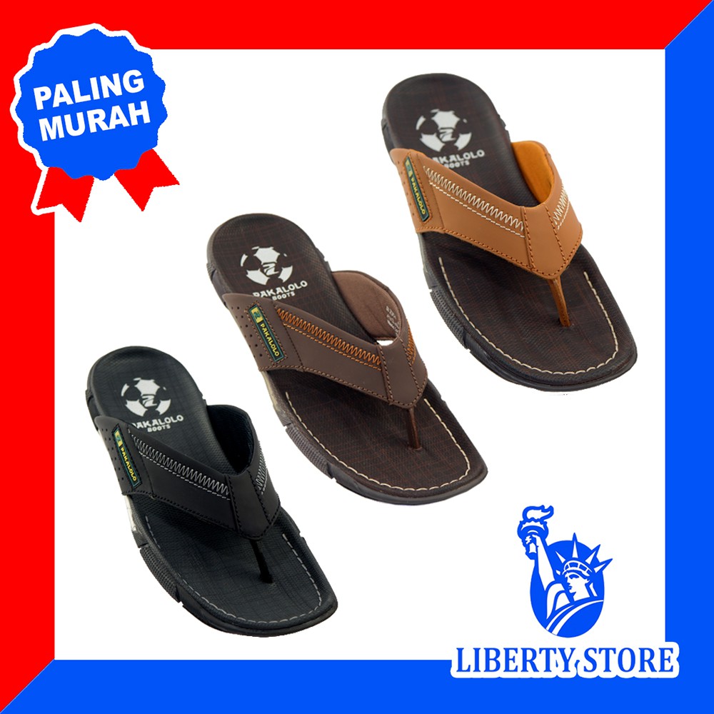 Jual Sandal Jepit Kulit Pria Dewasa Original PAKALOLO N2351 Shopee