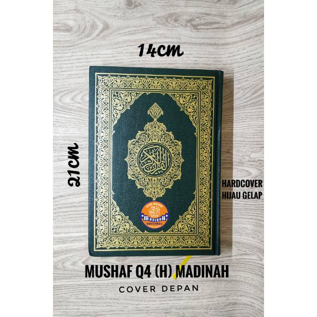 Jual Al Quran Mushaf Madinah Hijau Ukuran X Cm Asli Mujamma