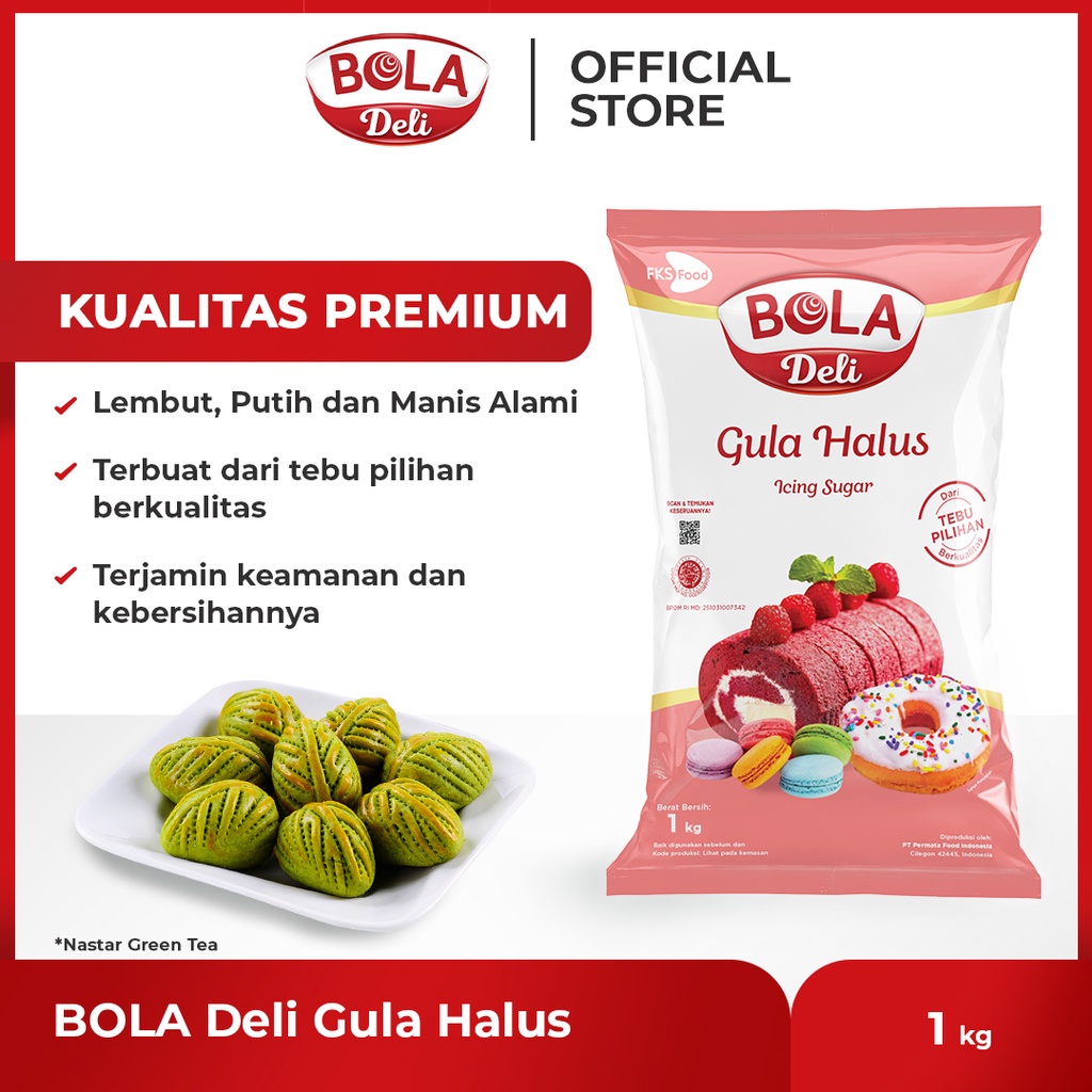 Jual Bola Deli Gula Halus Kg Shopee Indonesia