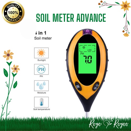 Jual Digital Soil Tester Meter Analyzer Advance In Pengukur Ph