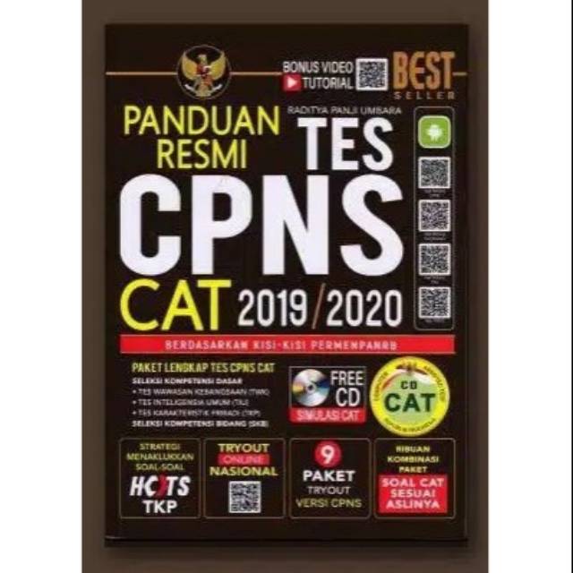 Jual PANDUAN RESMI TES CPNS CAT SKD SKB PPPK ASN 2019 2020 Shopee