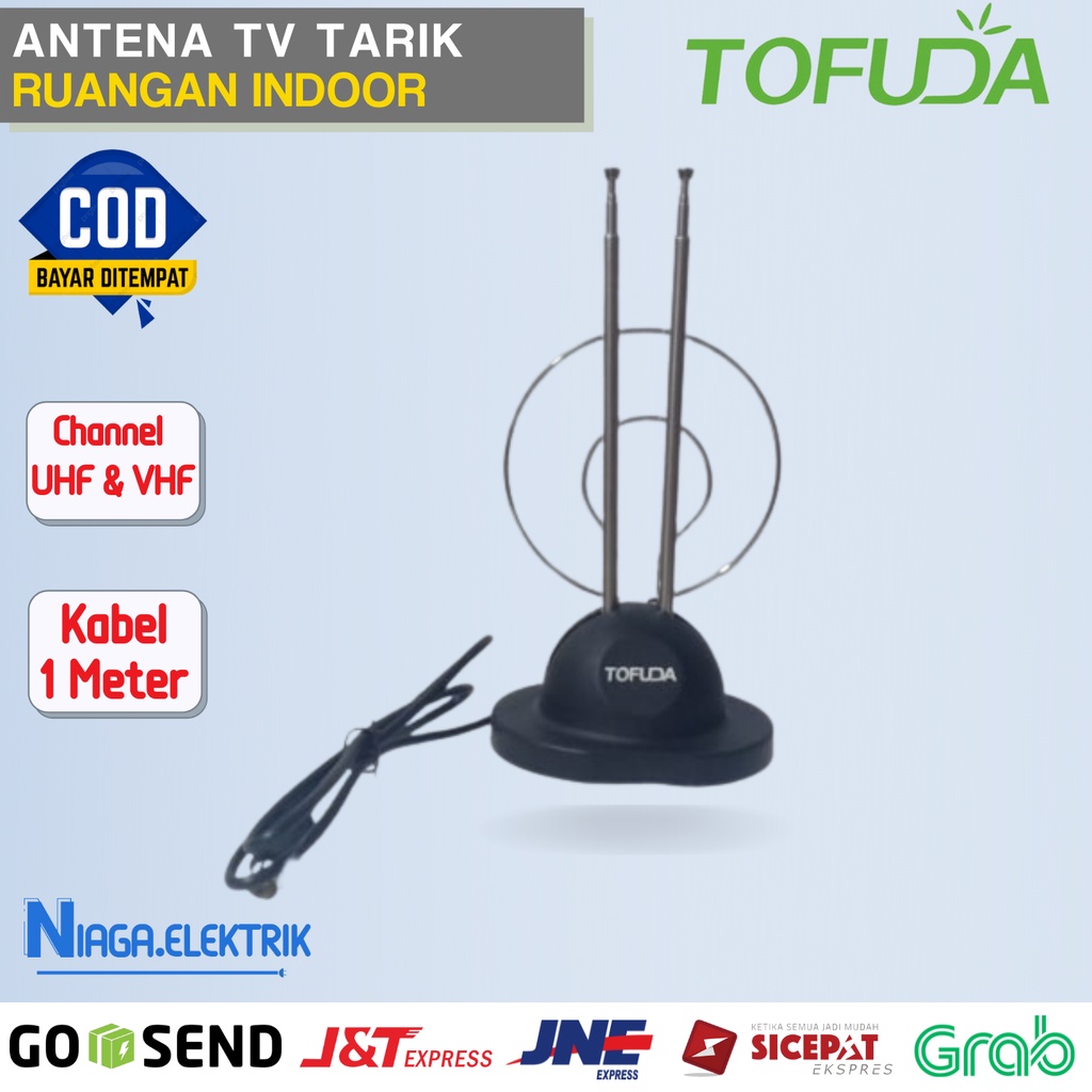 Jual Antena Antene Tv Televisi Analog Digital Kabel Duduk Bisa Di