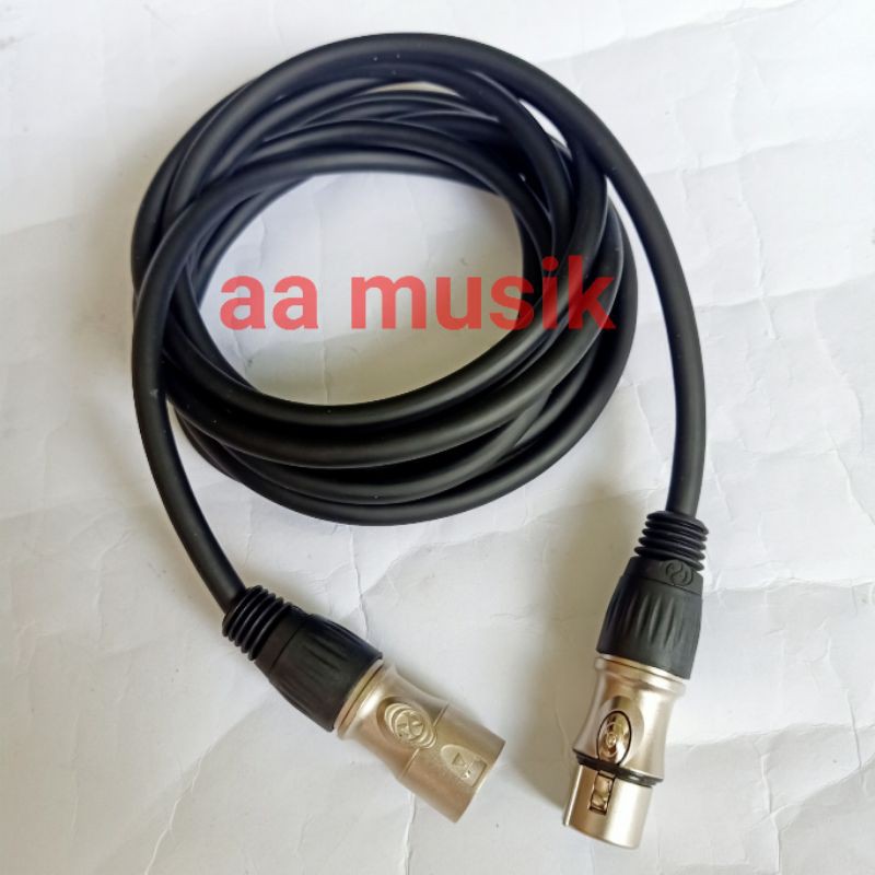 Jual Kabel Konektor Xlr To Xlr Kabel Klotz Meter Shopee Indonesia