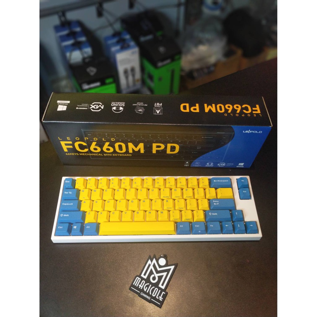 Jual Leopold FC660M Swedish Series Yellow Blue White Mechanical