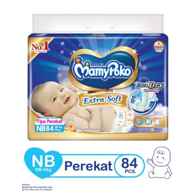 Jual Mamypoko Royal Soft Newborn Tape NB84 Shopee Indonesia