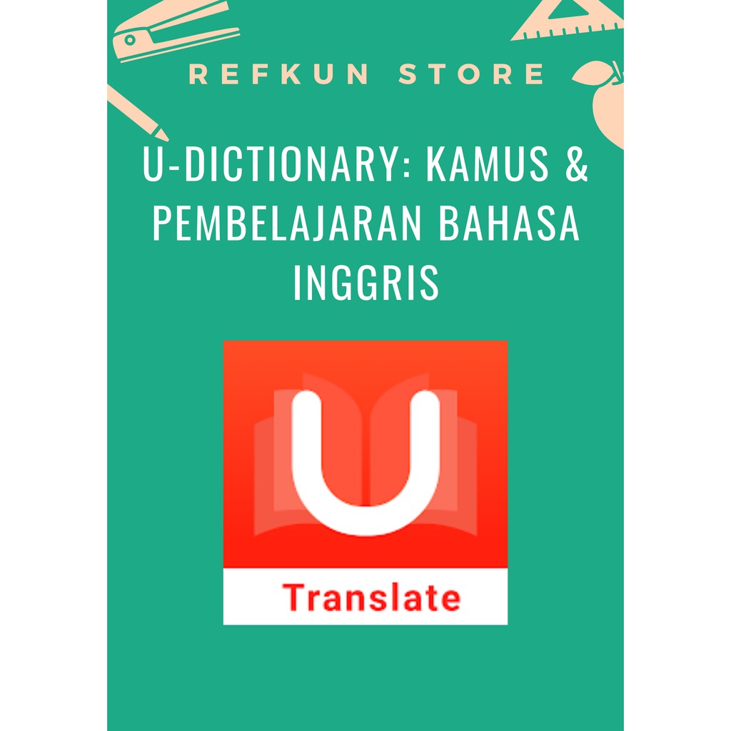 Jual U Dictionary Pro 2022 Android 100 Garansi L Lifetime L Version