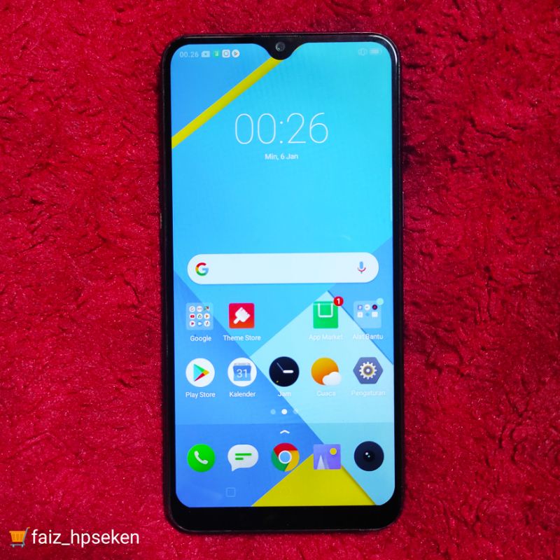 Jual Realme 3 4G Ram 4 64 GB Fingerprint Hp Android Second Normal