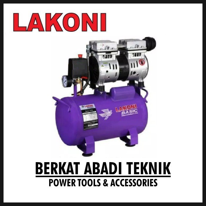 Jual LAKONI BASIC 25S Compressor Oilless Kompressor Kompresor Silent