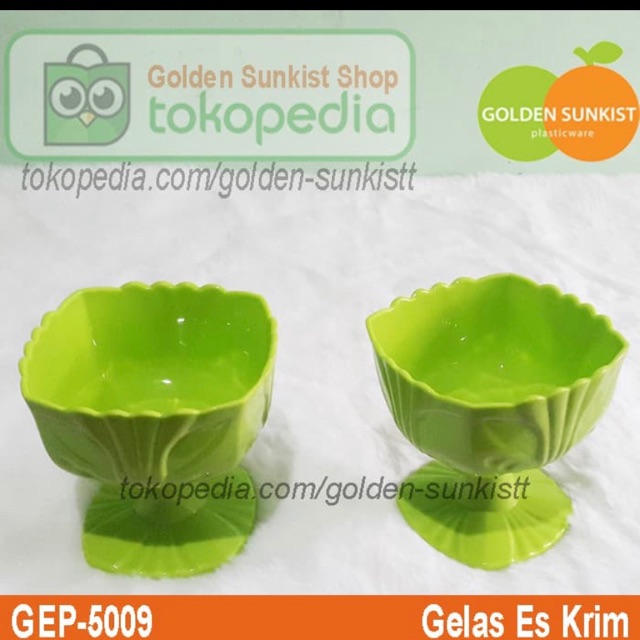 Jual Gelas Ice Cream Plastik Golden Sunkist Gep Shopee Indonesia