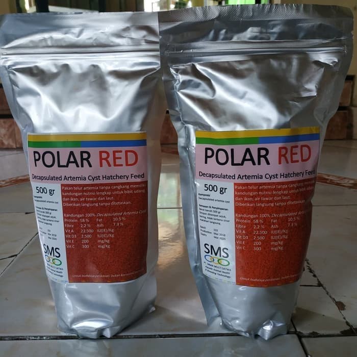 Jual Artemia Instant Polar Red Gram Shopee Indonesia