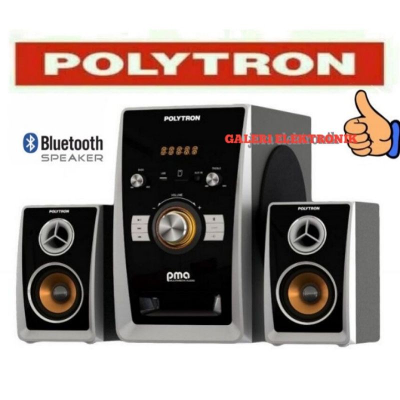 Jual Speker Aktif Polytron Bluetooth Usb SD Card Aux Remot Pma 9501