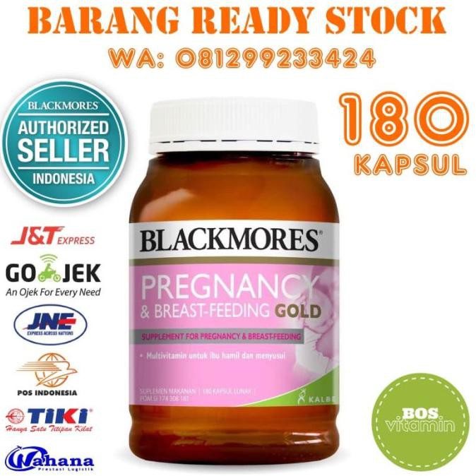 Jual VITAMIN BUMIL BLACKMORES PREGNANCY AND BREASTFEEDING GOLD BPOM