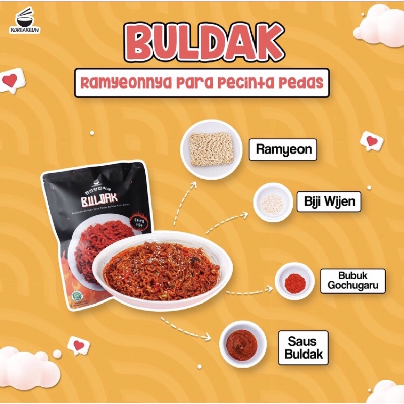 Jual Koreakeun Buldak Hot Spicy Ramyun Shopee Indonesia