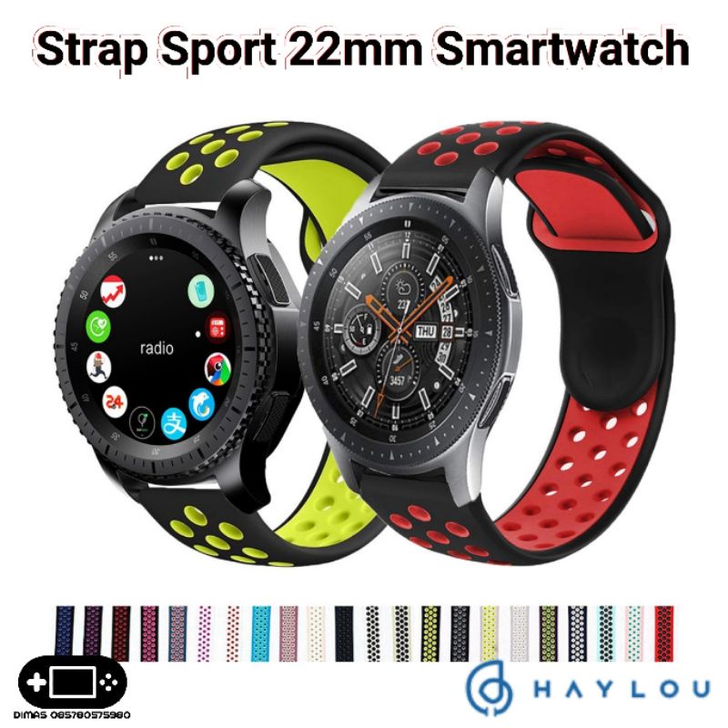 Jual Strap Sport Mm Xiaomi Haylou Gst Ls B Lite Ls Gs Ls A Solar