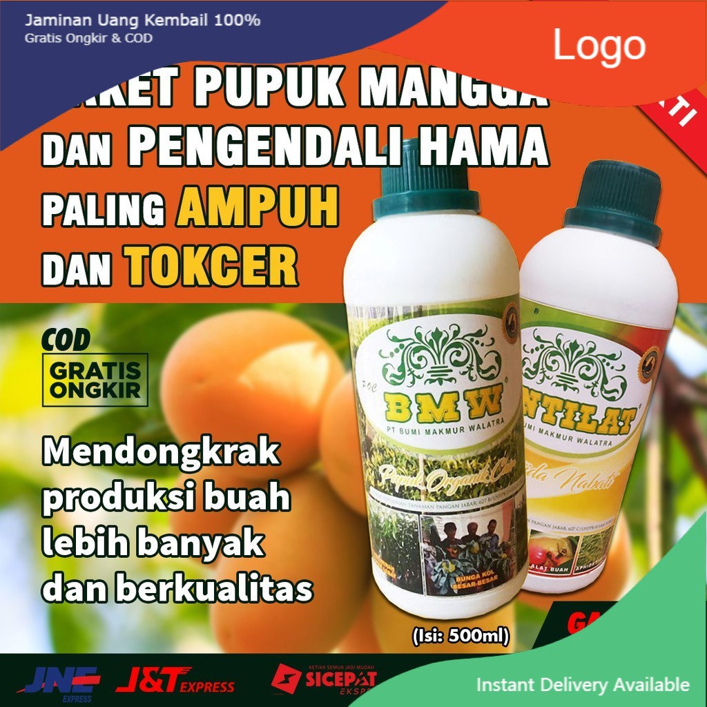 Jual Pupuk Poc Promo Paket Pupuk Organik Cair Tanaman Mangga Poc Bmw