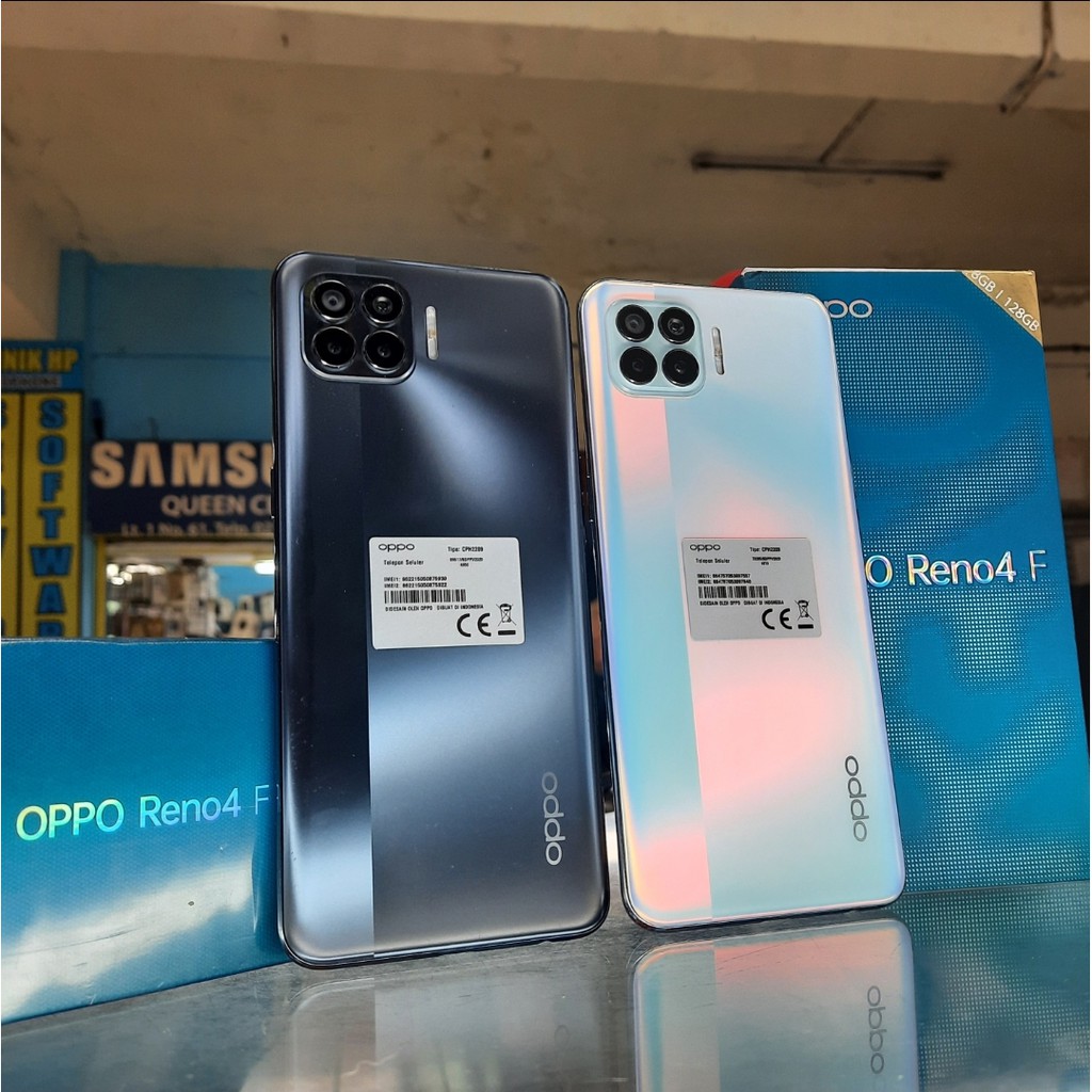 Jual Oppo Reno 4f 8 128 Second Shopee Indonesia