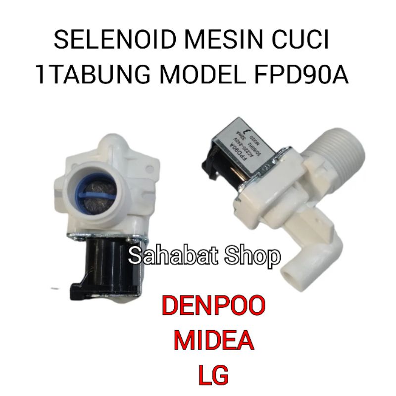 Jual Selenoid Mesin Cuci Tabung Denpoo Water Inlet Valve Fpd A