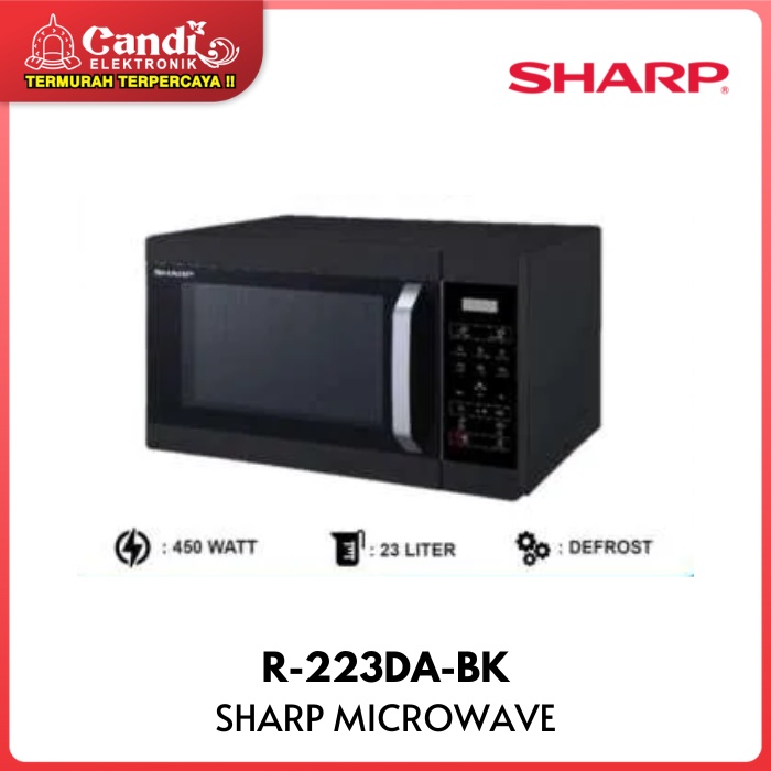 Jual Sharp Microwave Kapasitas Liter R Da Bk Shopee Indonesia