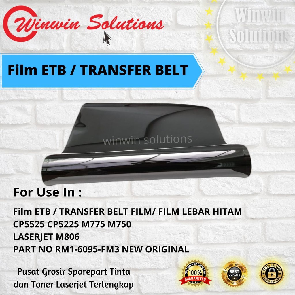 Jual Film Etb Transfer Belt Film Film Lebar Hitam Cp Cp M