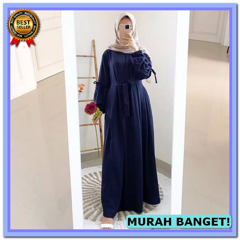 Jual Baju Gamis Wanita Remaja Jumbo Modern Terbaru Set Ayunda