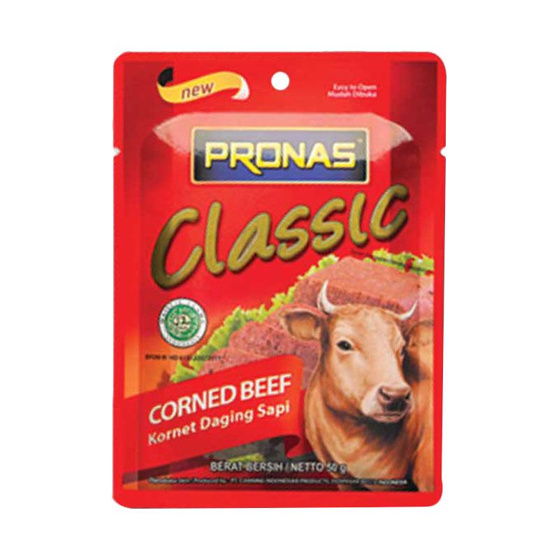 Jual Pronas Corned Beef Original Sachet 50gr Shopee Indonesia