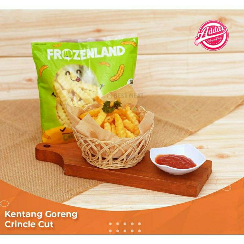 Jual Kentang Frozenland Crinkle Kg Shopee Indonesia