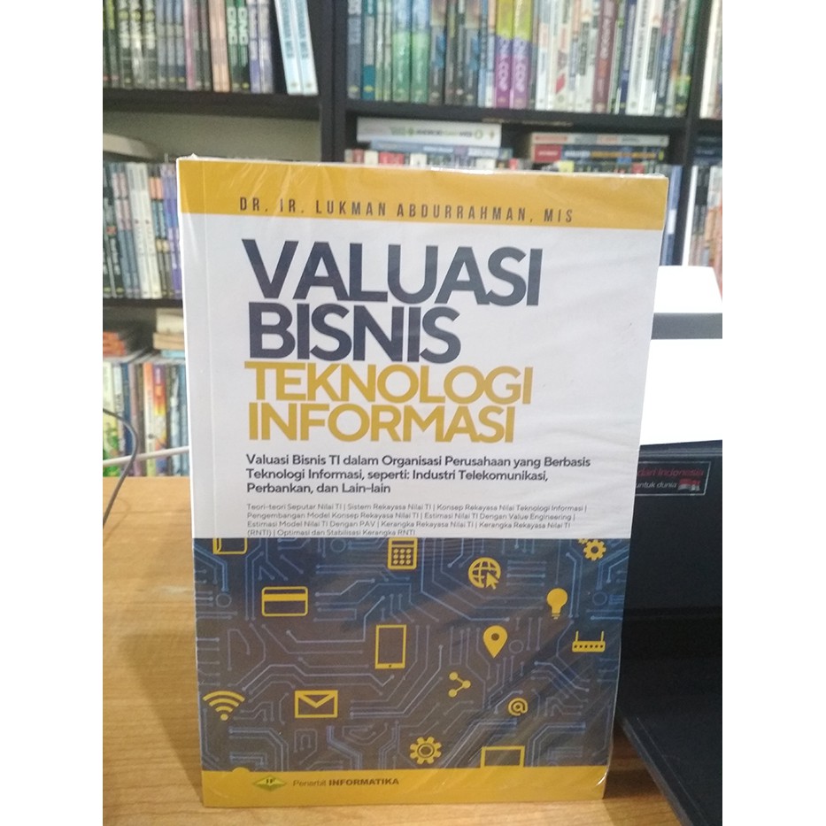 Jual Buku Original Valuasi Bisnis Teknologi Informasi Shopee Indonesia