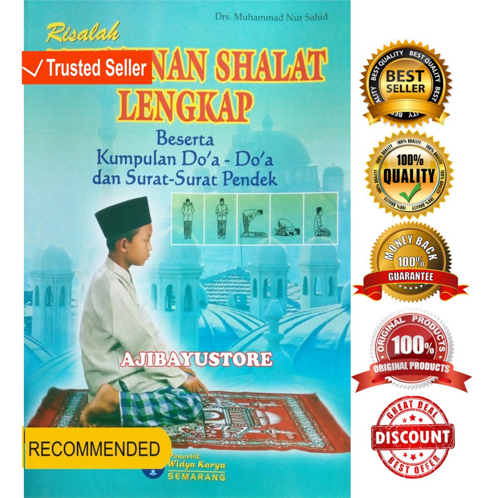 Jual Buku Risalah Tuntunan Shalat Lengkap Muhammad Nur Sahid Widya