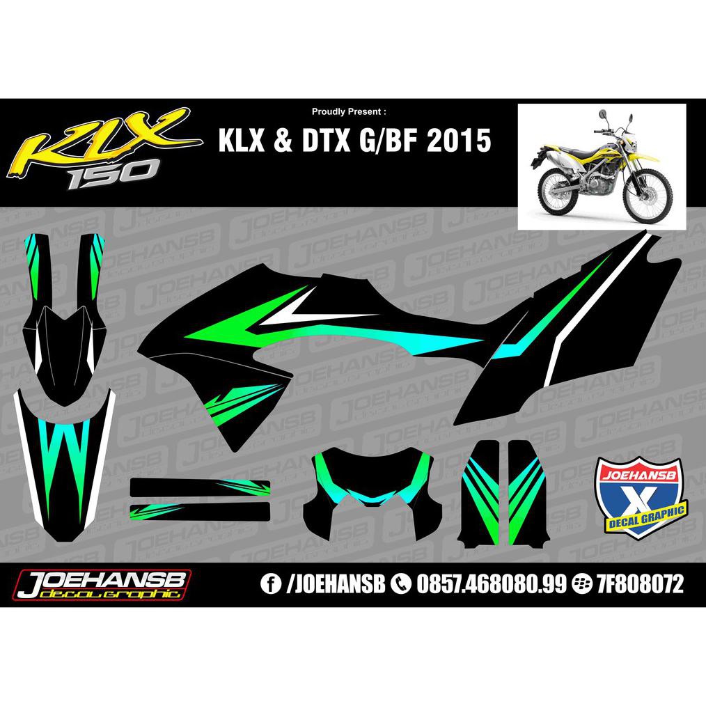 Jual Sticker Decal Klx 150 BF Lines Shopee Indonesia