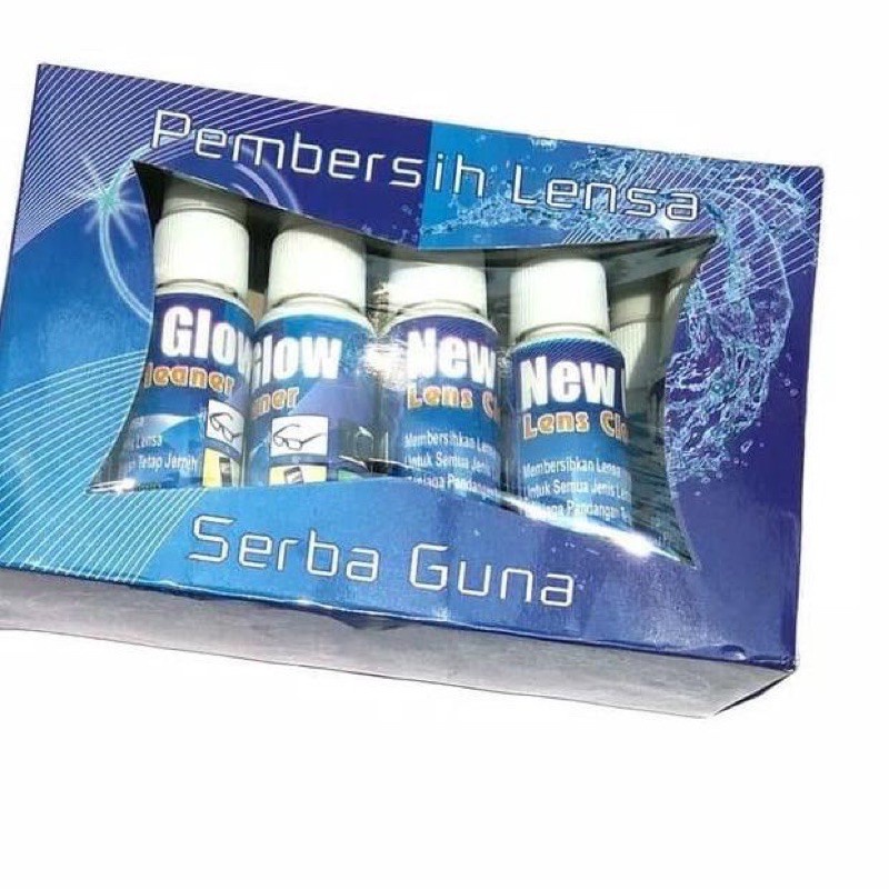 Jual Lens Cleaner New Glow Clear Tech Cleartech Cairan Pembersih Lensa