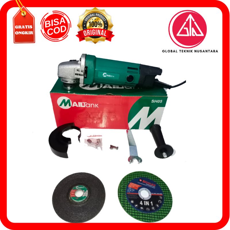 Jual Mailtank Sh Angle Grinder Mesin Gerinda Tangan Listrik Shopee