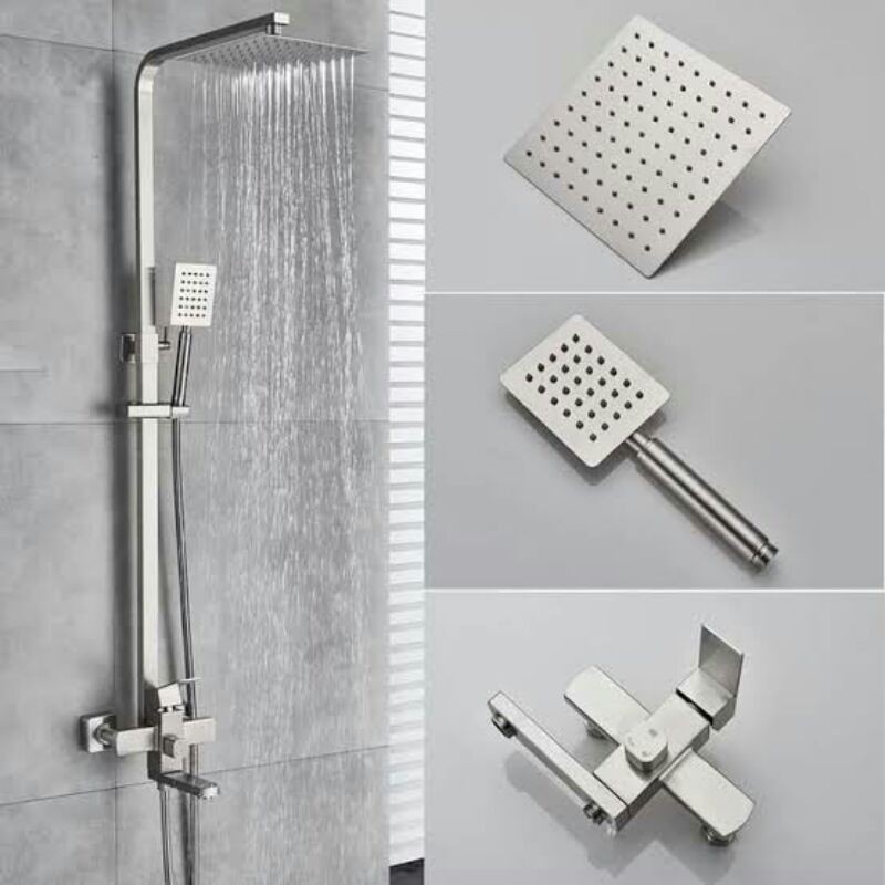 Jual Shower Tiang Stainless Sus 304 Shower Column Minimalis Stainless