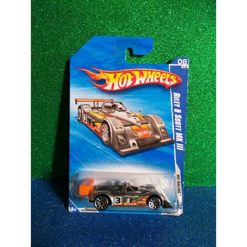 Jual Hot Wheels Riley Scott MK III 2010 HW Racing Abu Abu Grey Shopee Indonesia