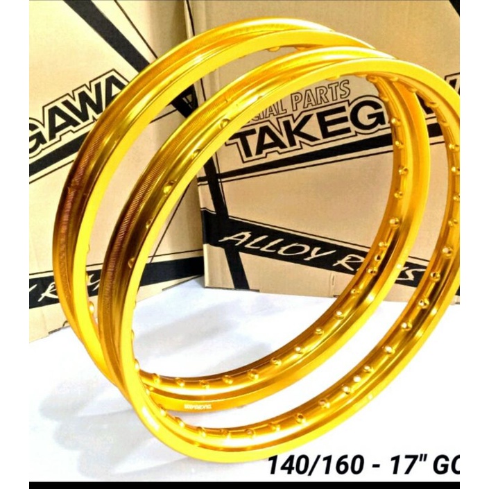 Jual VELG RIM LINGKARAN TAKEGAWA R17 140 160 SET Shopee Indonesia