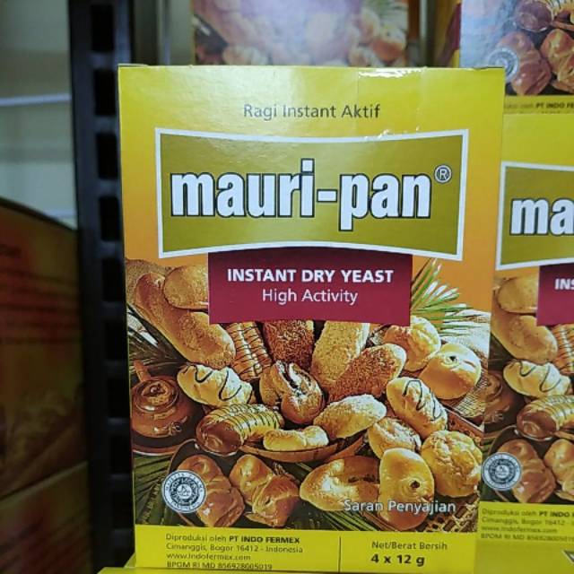 Jual Mauripan Ragi Instant Dry Yeast Lokal X G Shopee Indonesia