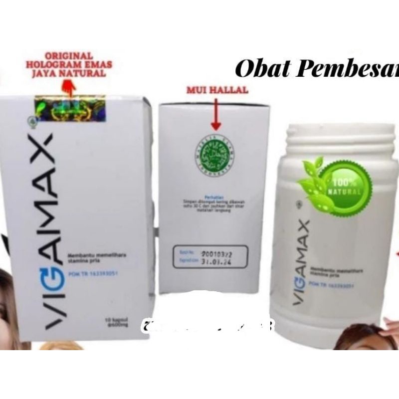 Jual Vigamax Asli Original Obat Herbal Kuat Pria Tahan Lama Dewasa