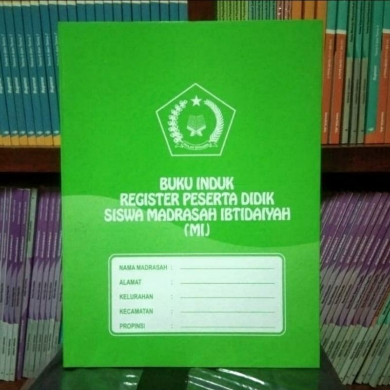 Jual Buku Induk Register Peserta Didik Siswa Madrasah Ibtidaiyah Mi