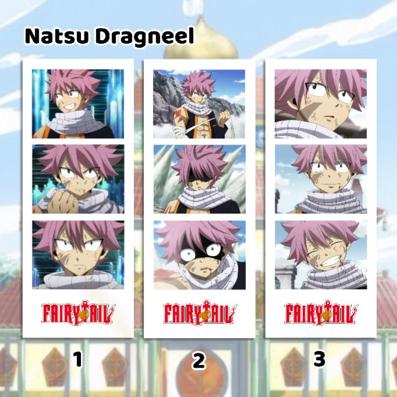 Jual Photostrip Anime Fairytail Fairy Tail Natsu Dragneel Lucy