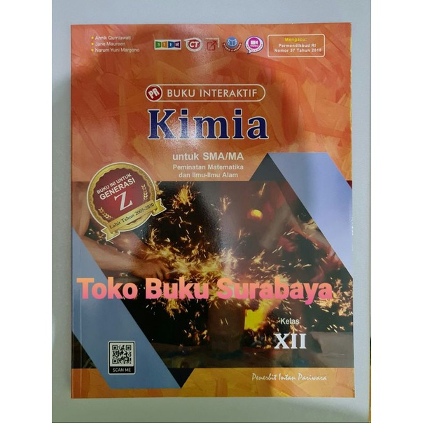 Jual Buku Lks Pr Interaktif Kimia Kelas Xii Tahun Kurikulum